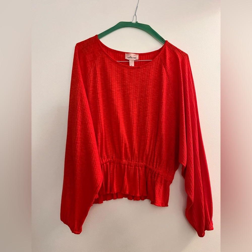 Red Blouse
